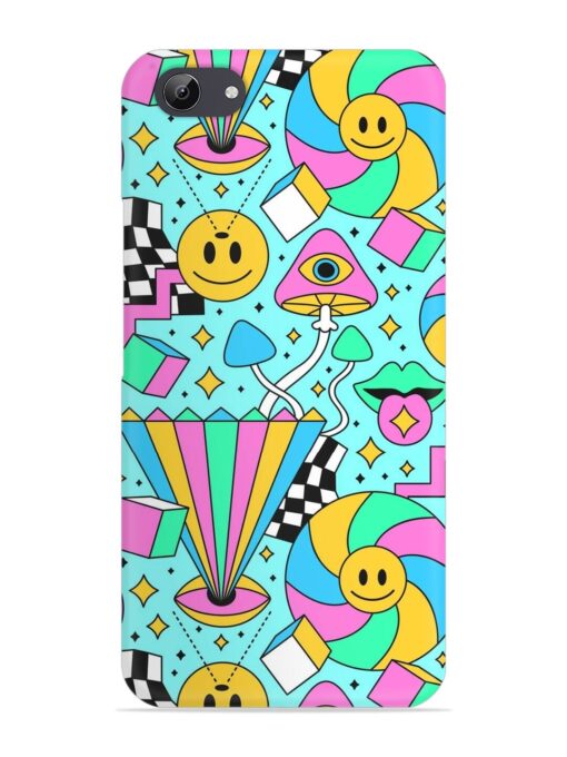 Trippy Rainbow 60S Snap Case for Vivo Y71 Zapvi