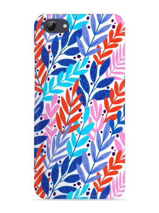 Bright Floral Tropical Snap Case for Vivo Y71 Zapvi