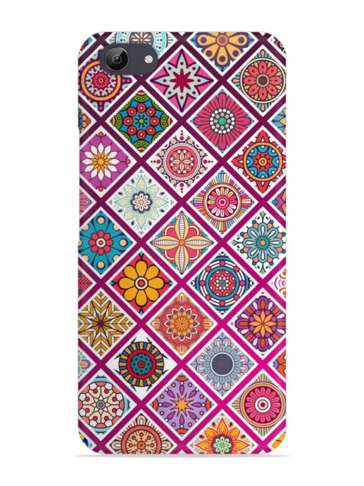 Seamless Tile Pattern Snap Case for Vivo Y71 Zapvi