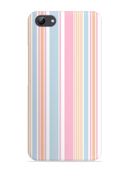 Stripe Seamless Pattern Snap Case for Vivo Y71 Zapvi