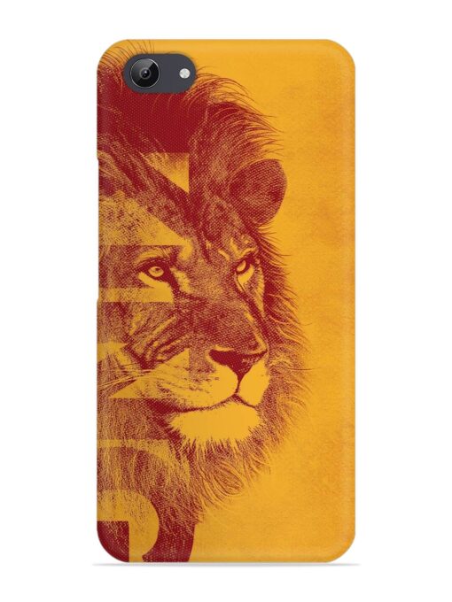 Gold Lion Crown Art Snap Case for Vivo Y71 Zapvi