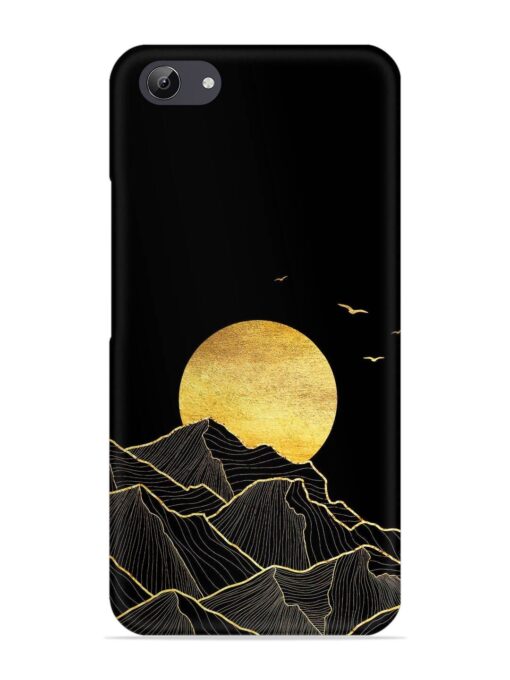 Golden Sunrise Snap Case for Vivo Y71 Zapvi