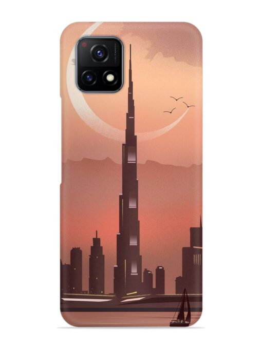 Landmark Burj Khalifa Snap Case for Vivo Y72 (5G) Zapvi