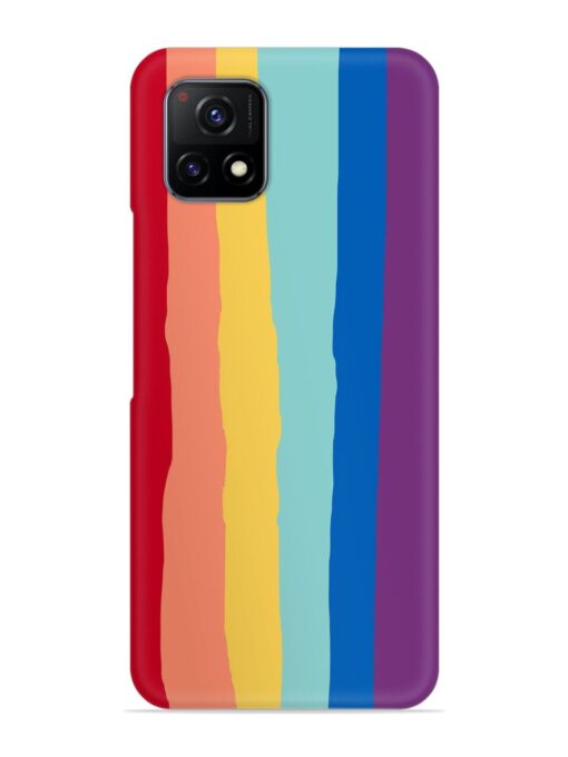 Rainbow Genuine Liquid Snap Case for Vivo Y72 (5G)