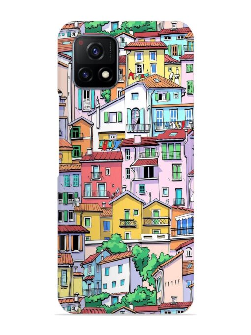 Europe Old Town Snap Case for Vivo Y72 (5G) Zapvi