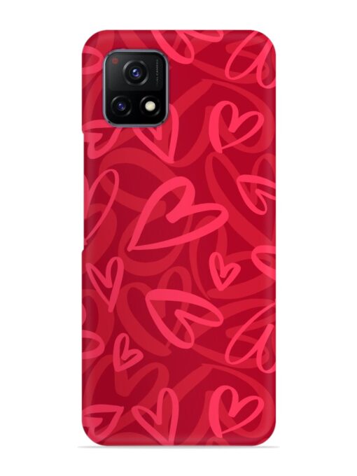 Seamless Romantic Pattern Snap Case for Vivo Y72 (5G) Zapvi