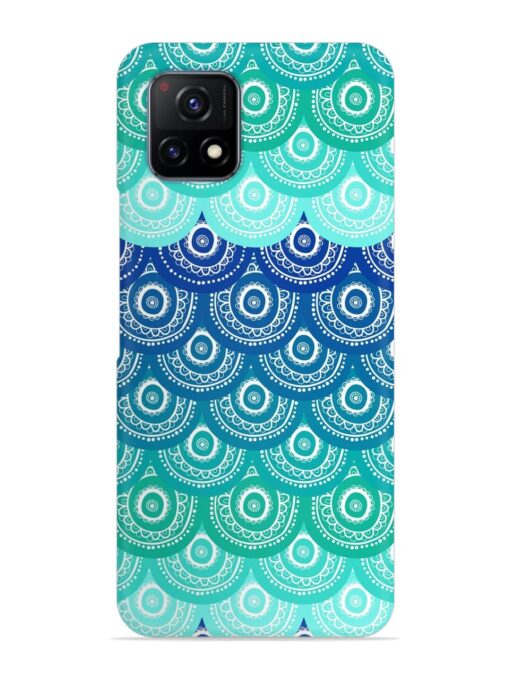 Ethnic Seamless Pattern Snap Case for Vivo Y72 (5G)