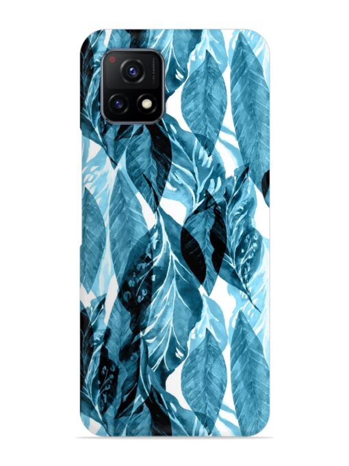 Leaves Pattern Jungle Snap Case for Vivo Y72 (5G)