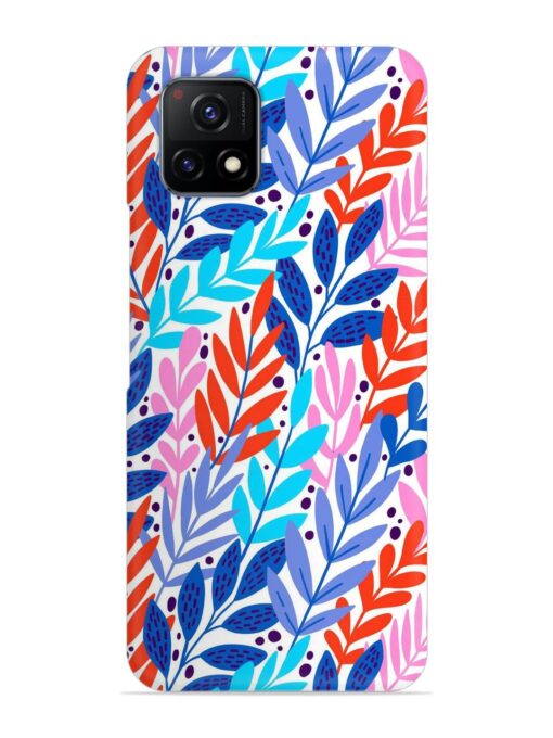 Bright Floral Tropical Snap Case for Vivo Y72 (5G)