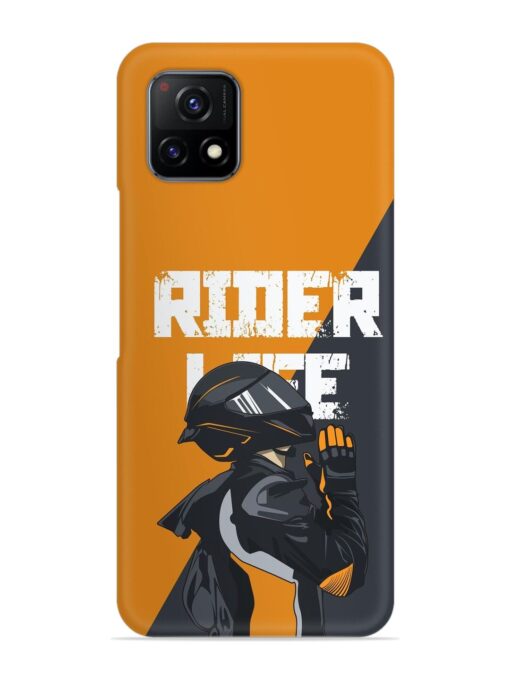 Rider Life Snap Case for Vivo Y72 (5G)