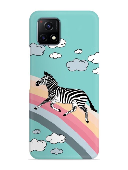 Running Zebra Snap Case for Vivo Y72 (5G)