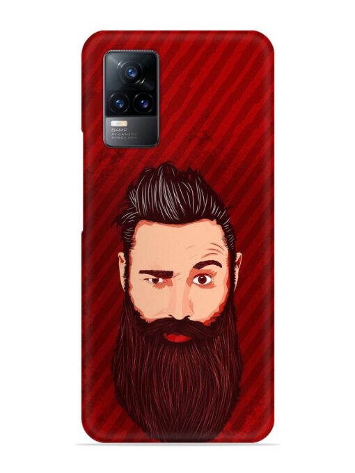 Beardo Man Snap Case for Vivo Y73 Zapvi