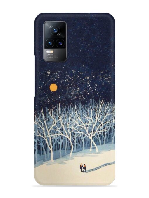 Full Moon Snowshoe Tour Snap Case for Vivo Y73