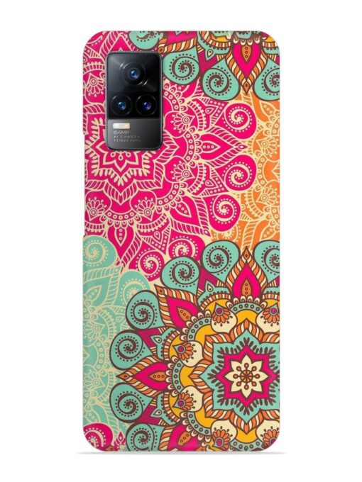 Mandala Seamless Snap Case for Vivo Y73 Zapvi