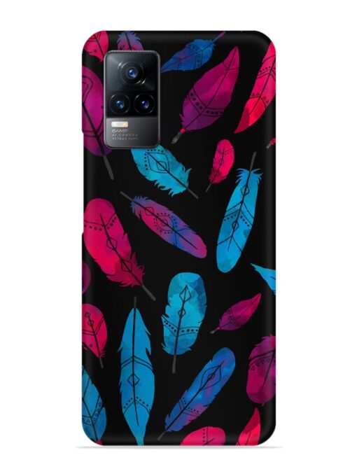 Feather Art Snap Case for Vivo Y73 Zapvi