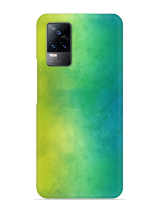 Yellow Green Gradient Snap Case for Vivo Y73 Zapvi