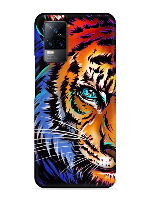 Colorful Lion Art Snap Case for Vivo Y73 Zapvi