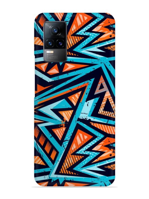 Abstract Seamless Grunge Snap Case for Vivo Y73 Zapvi