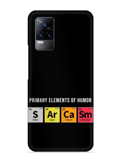 Primary Elements Humor Snap Case for Vivo Y73 Zapvi