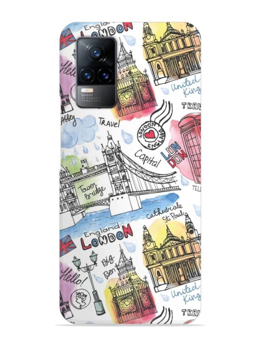 Vector London Landmark Snap Case for Vivo Y73 Zapvi