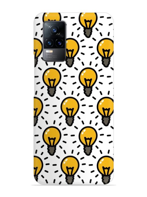 Light Bulb Seamless Snap Case for Vivo Y73 Zapvi