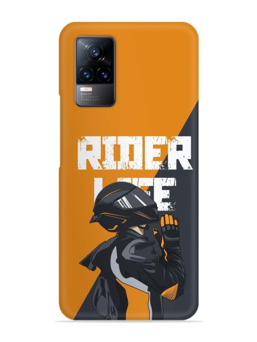 Rider Life Snap Case for Vivo Y73 Zapvi