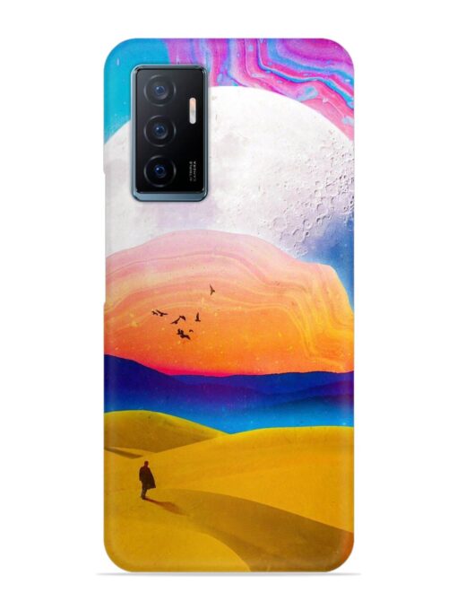 Sandy Desert Snap Case for Vivo Y75 (4G) Zapvi