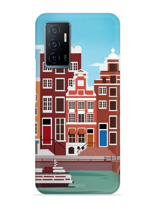 Scenery Architecture Amsterdam Landscape Snap Case for Vivo Y75 (4G)