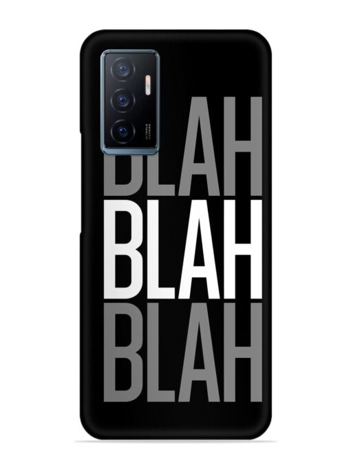 Blah Blah Blah Wallpaper Snap Case for Vivo Y75 (4G) Zapvi