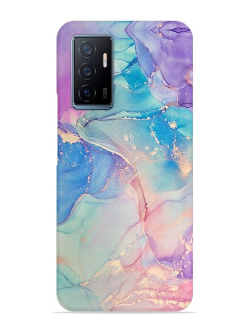 Alcohol Ink Colors Snap Case for Vivo Y75 (4G) Zapvi