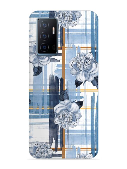 Watercolor Pattern Rose Snap Case for Vivo Y75 (4G)