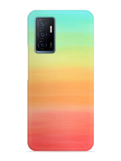 Background Sky Watercolor Snap Case for Vivo Y75 (4G) Zapvi