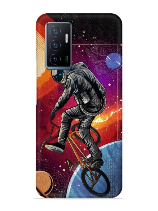 Super Eclipse Bmx Bike Snap Case for Vivo Y75 (4G) Zapvi