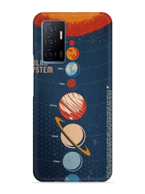 Solar System Vector Snap Case for Vivo Y75 (4G)