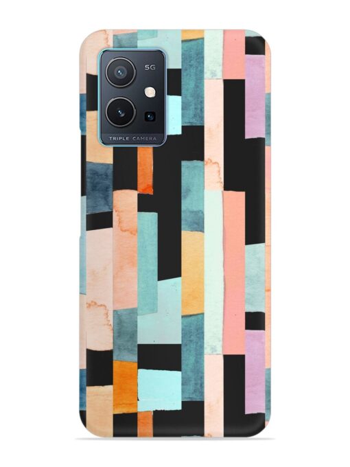 Geometric Seamless Pattern Snap Case for Vivo Y75 (5G) Zapvi