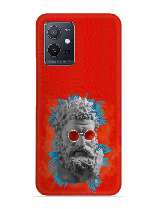 Contemporary Art Concept Snap Case for Vivo Y75 (5G)