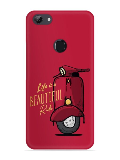 Life Is Beautiful Rides Snap Case for Vivo Y81 Zapvi