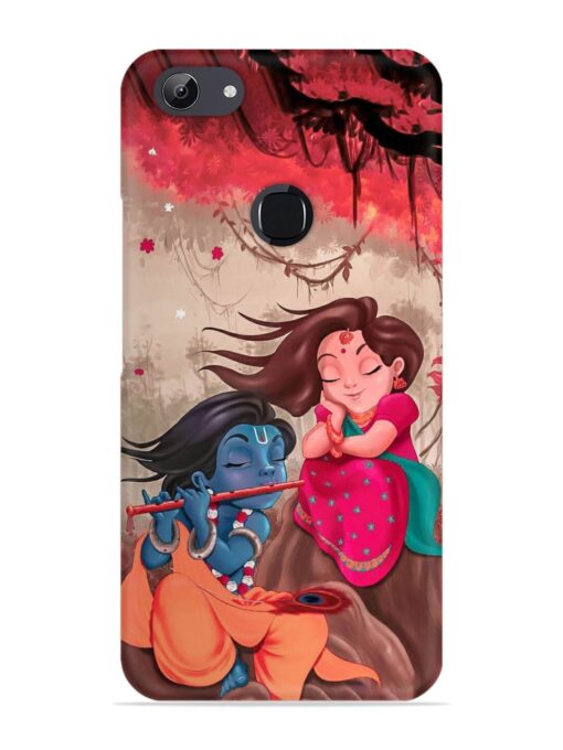 Radhe Krishna Water Art Snap Case for Vivo Y81 Zapvi