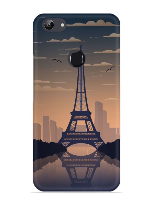 France Paris Eiffel Tower Gradient Snap Case for Vivo Y81 Zapvi