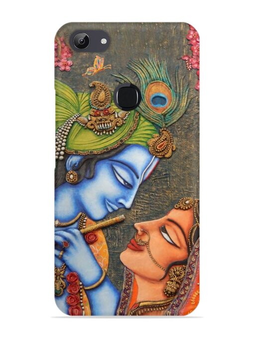 Lord Radha Krishna Flute Art Snap Case for Vivo Y81