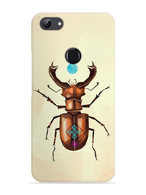 Stag Beetle Vector Snap Case for Vivo Y81 Zapvi