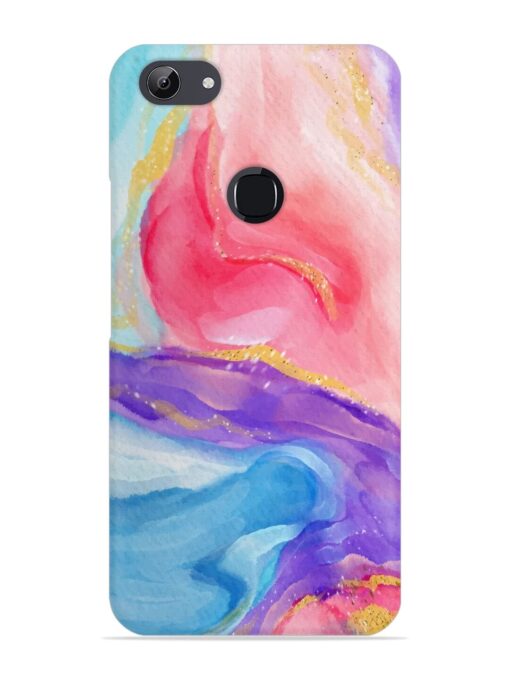 Watercolor Gradient Snap Case for Vivo Y81 Zapvi