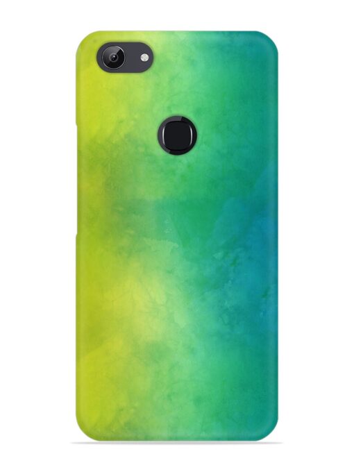 Yellow Green Gradient Snap Case for Vivo Y81 Zapvi