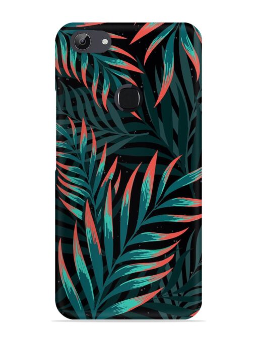 Green Leaf Art Snap Case for Vivo Y81 Zapvi