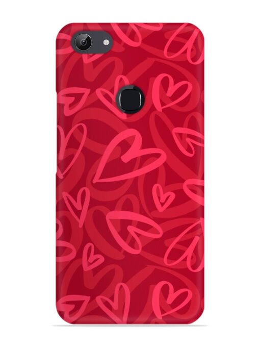 Seamless Romantic Pattern Snap Case for Vivo Y81 Zapvi