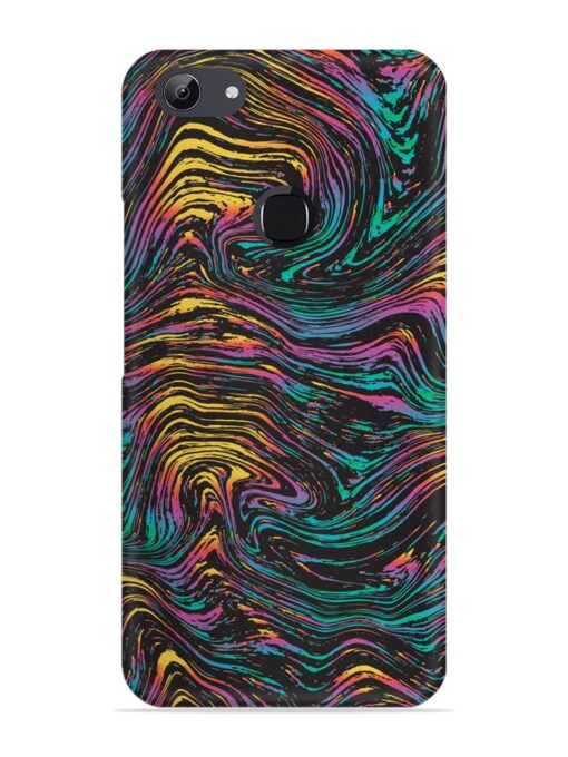 Abstract Liquid Colors Snap Case for Vivo Y81 Zapvi