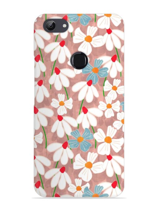 Abstract Petal Flowers Snap Case for Vivo Y81