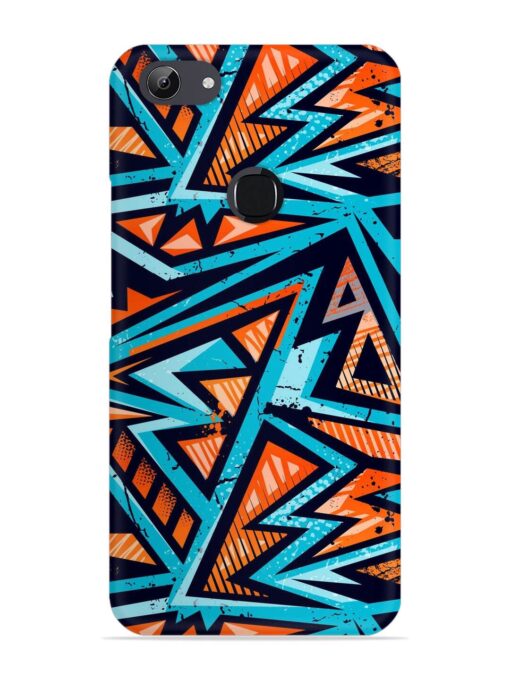 Abstract Seamless Grunge Snap Case for Vivo Y81