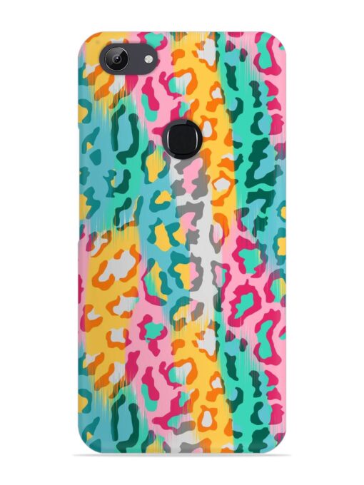 Seamless Vector Colorful Snap Case for Vivo Y81 Zapvi