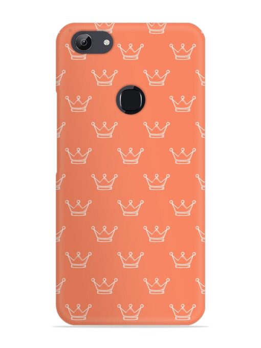 Hand Drawn Crown Snap Case for Vivo Y81